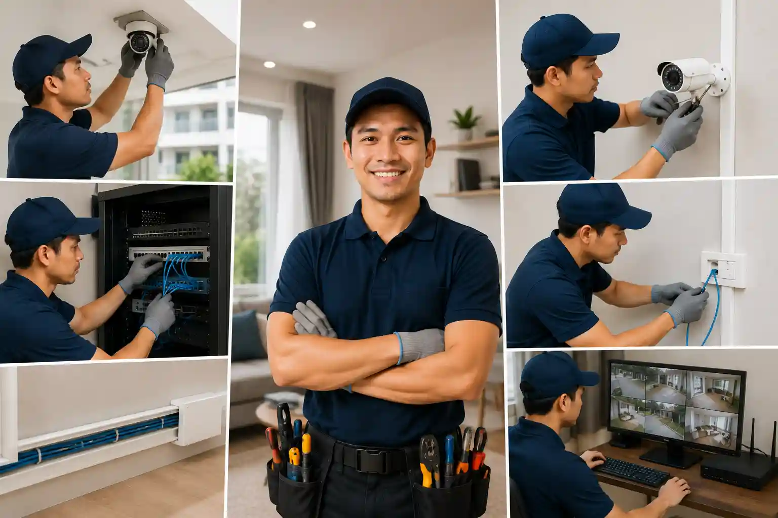 Professional CCTV and Network Cabling Singapore