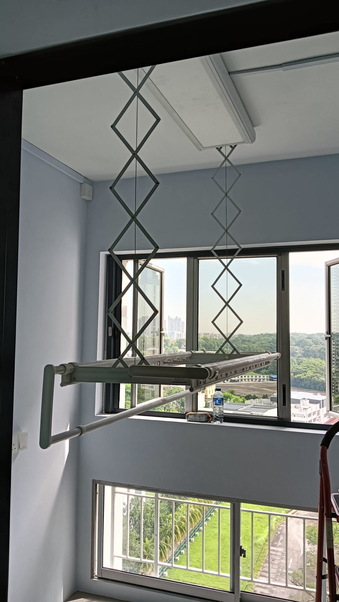 LED Ceiling Light Setup