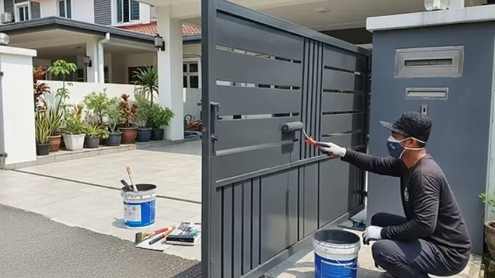 Main Gate Painting Singapore