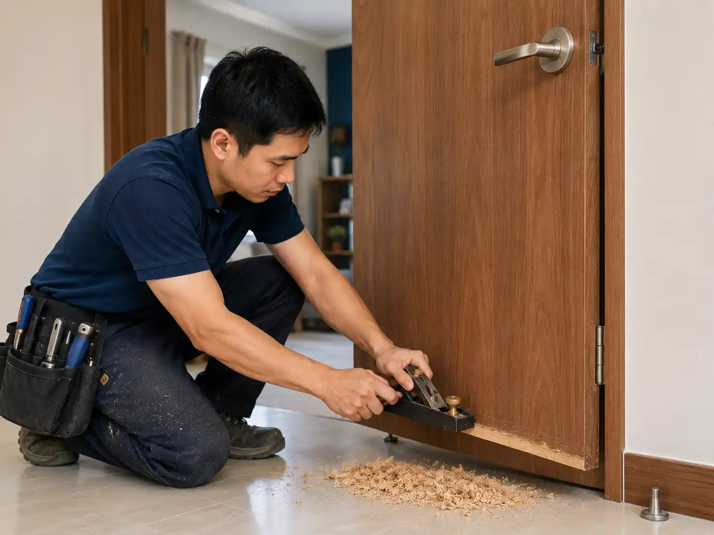Timber Door Alignment Singapore